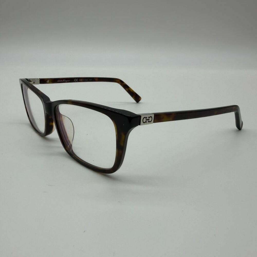 Salvatore Ferragamo SF2715A 214 Eyeglass Frames 55-16-140 Brown Tortoise Italy
